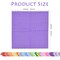 42Pcs 10"x10" Quilting Cotton Fabric Squares Sheets Pre-Cut Multi-Color Design Printed Floral Craft Fabric for DIY Sewing Scrapbooking Quilting Craft Patchwork (Red/Pink/Yellow/Green/Blue/Purple)